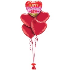 Valentines Heart and Arrow Air Filled Display