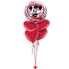 Mickey And Minnie Bubble