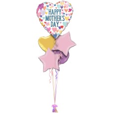 Mothers Day Giant Heart Air Filled Display