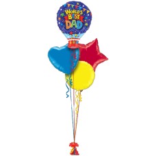 Worlds Best Dad Hot Air Balloon