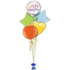 Birthday Rainbow Dots