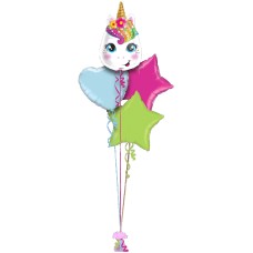 Magical Rainbow Unicorn Head