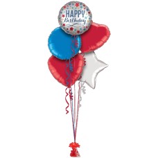 Happy Birthday Satin Stars