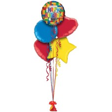 Happy Birthday Lego Blocks