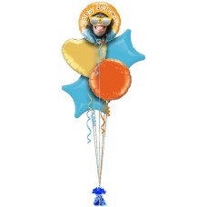 Chimp Smiling Birthday