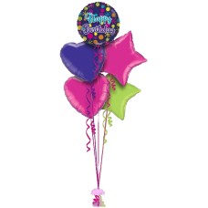 Bright Birthday Dots