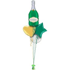 Cheers Champagne Bottle