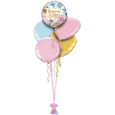 Welcome Baby Hot Air Balloons