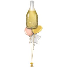 Gold Champagne Bottle