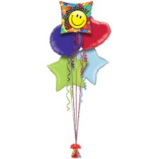 Congratulations Smiley Celebration