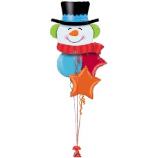 Giant Happy Snowman