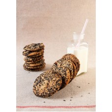 SALTY SESAME AND DARK CHOCOLATE CHIP COOKIES