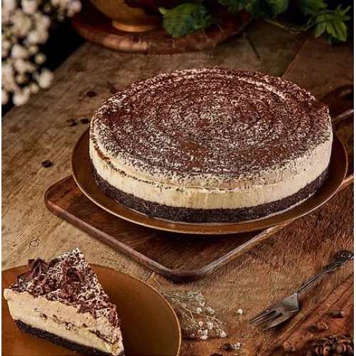 Espresso Brownies Cheesecake torte