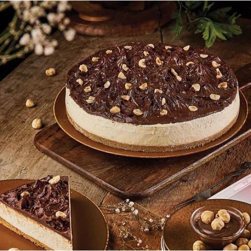 Nutella Cheesecake Torte