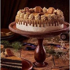 Lotus Fudge Cake Torte