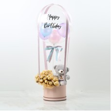 Balloon Gift (Chocolate, Teddy Bear and Balloon)