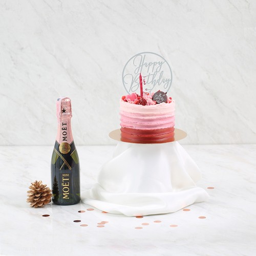 Combo Set(Champagne And Cake)