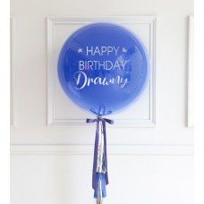 Single Blue Balloon