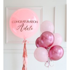 Balloon set color pink