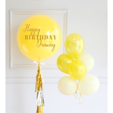 Balloon set color yellow