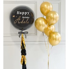 Balloon Set Black and Gold