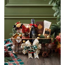 Holiday Wine and Sweets Hamper