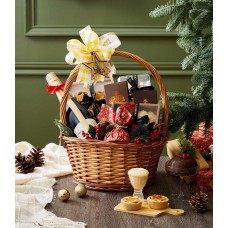 Festive Wine and Sweets Collection Gift