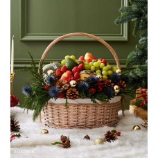 Elegant Holiday Fruit Basket