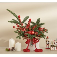 Red Berry Holiday Arrangement