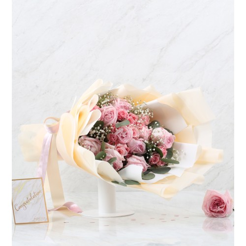 Pink Rose Bouquet
