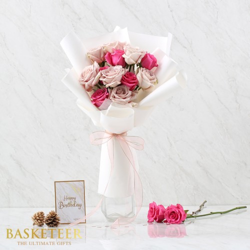 Sweetness of Roses Petals Bouquet