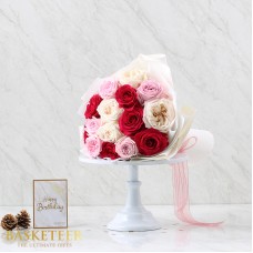Soft and Tender Love Flowers Bouquet