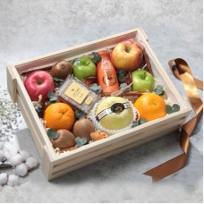 Mixed Fruit And Sweet Gift Box