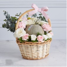 Melon & Flower Basket