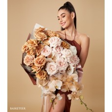 Coffee Tone Flowers Perfect Bouquet