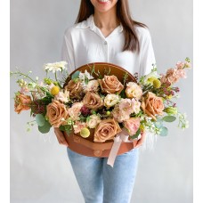 Toffee Rose Basket