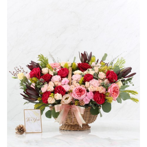 Flower In Basket