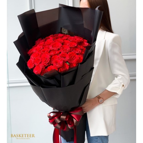 Love Blossom Explorer Roses Bouquet