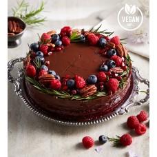 Healthy Chocolate â€“ Raspberry Cake