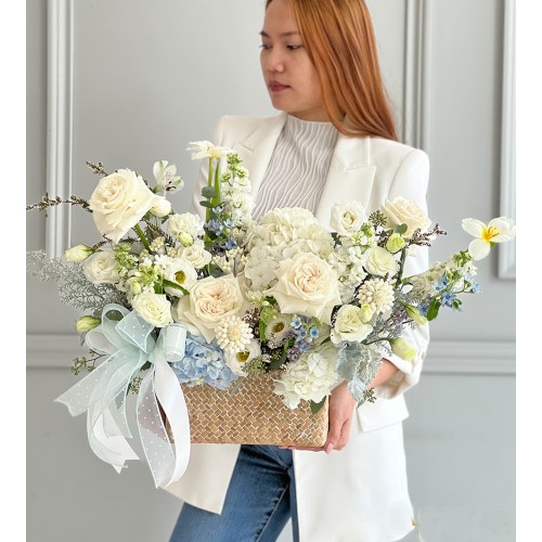 Flower Love Gifts Basket