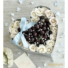 Sweet Cherry Heart Box for Mother's Day