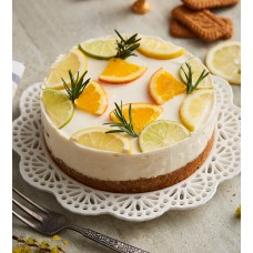 Honey lemon yogurt cake
