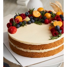 Mix berry Vanila butter Cake