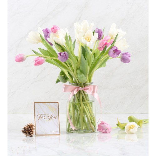 Tulip In Vase