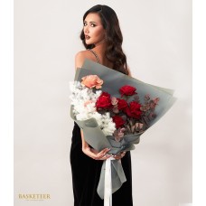 Gentle Love Valentine's Roses Bouquet
