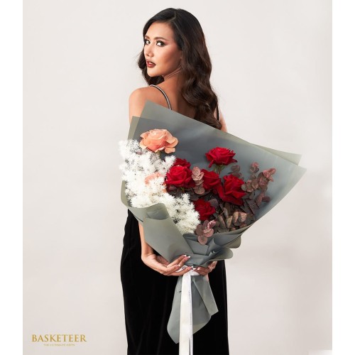 Gentle Love Valentine's Roses Bouquet