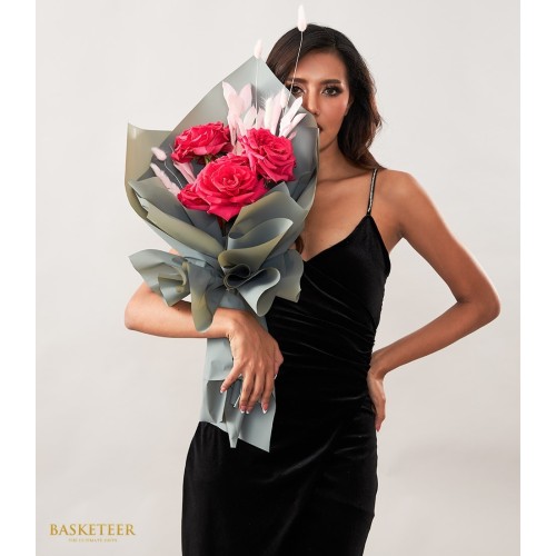Monthly Evening Roses Bouquet