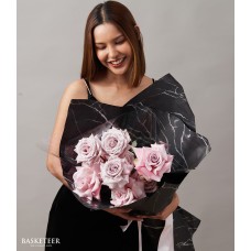 Soft Embrace Faith Roses Bouquet