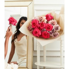Eternity Love Roses Bouquet for Valentine's day
