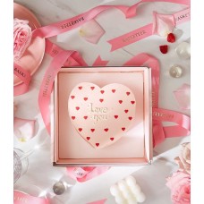 Romantic Heart-Shaped Love Cake